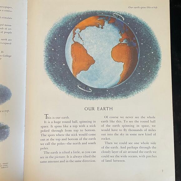 The Golden Geography | 1952 | Vintage Children's Science Book - Picture 4 of 11